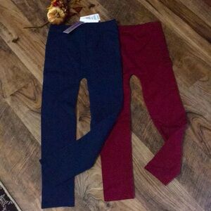 Bundle of 2 Derek Heart Leggings 10/12
